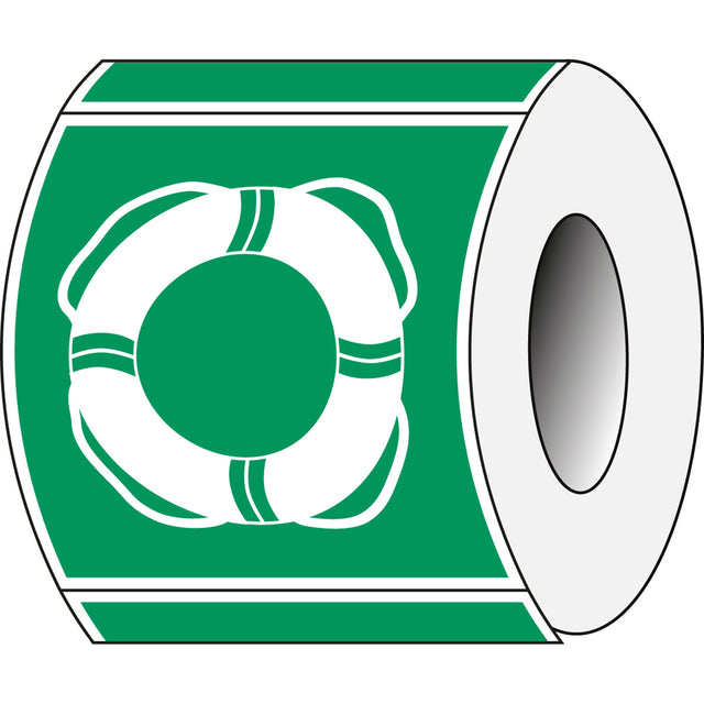 ISO-Sicherheitsschild – Wasserrettungsgeräte