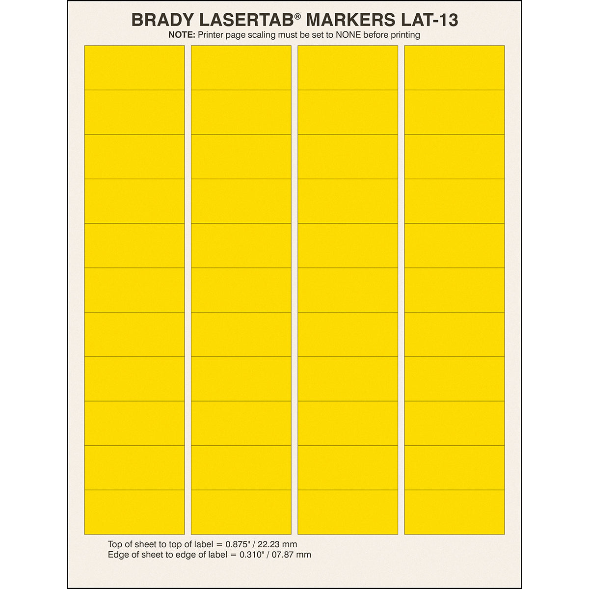 LaserTab Etiketten für Laserdrucker