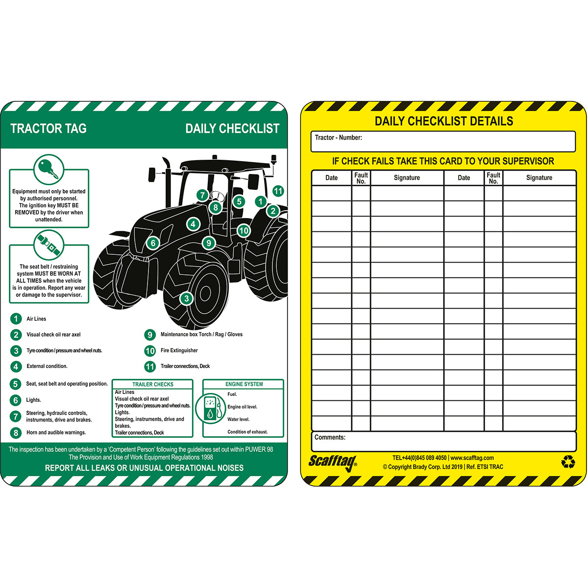 Tractor Tag