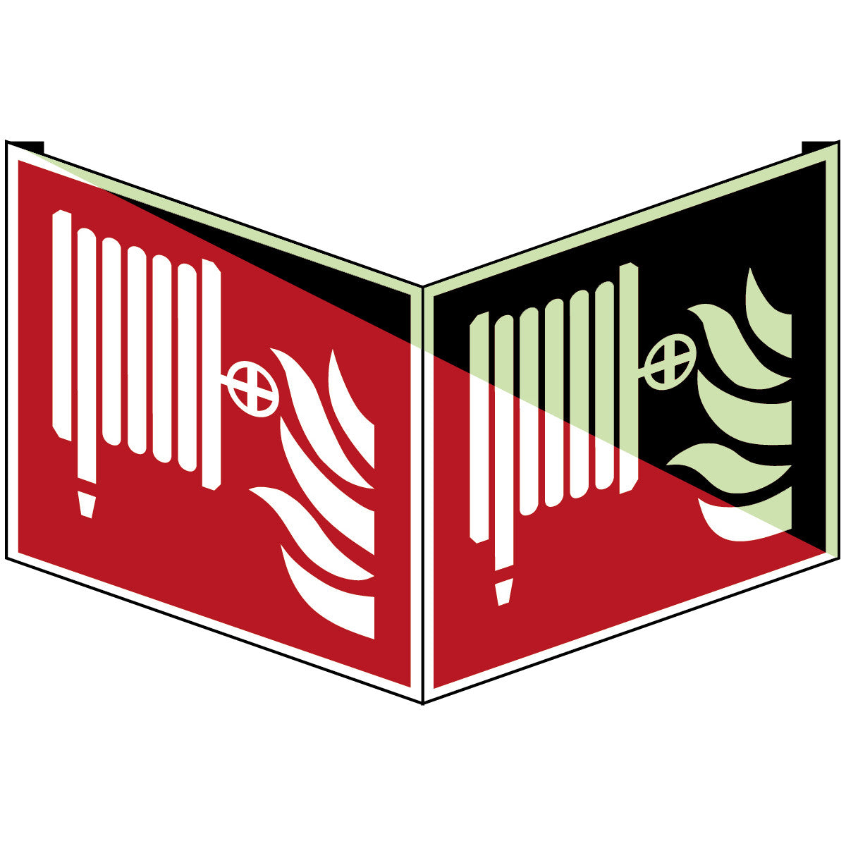 Photoluminescent safety signs