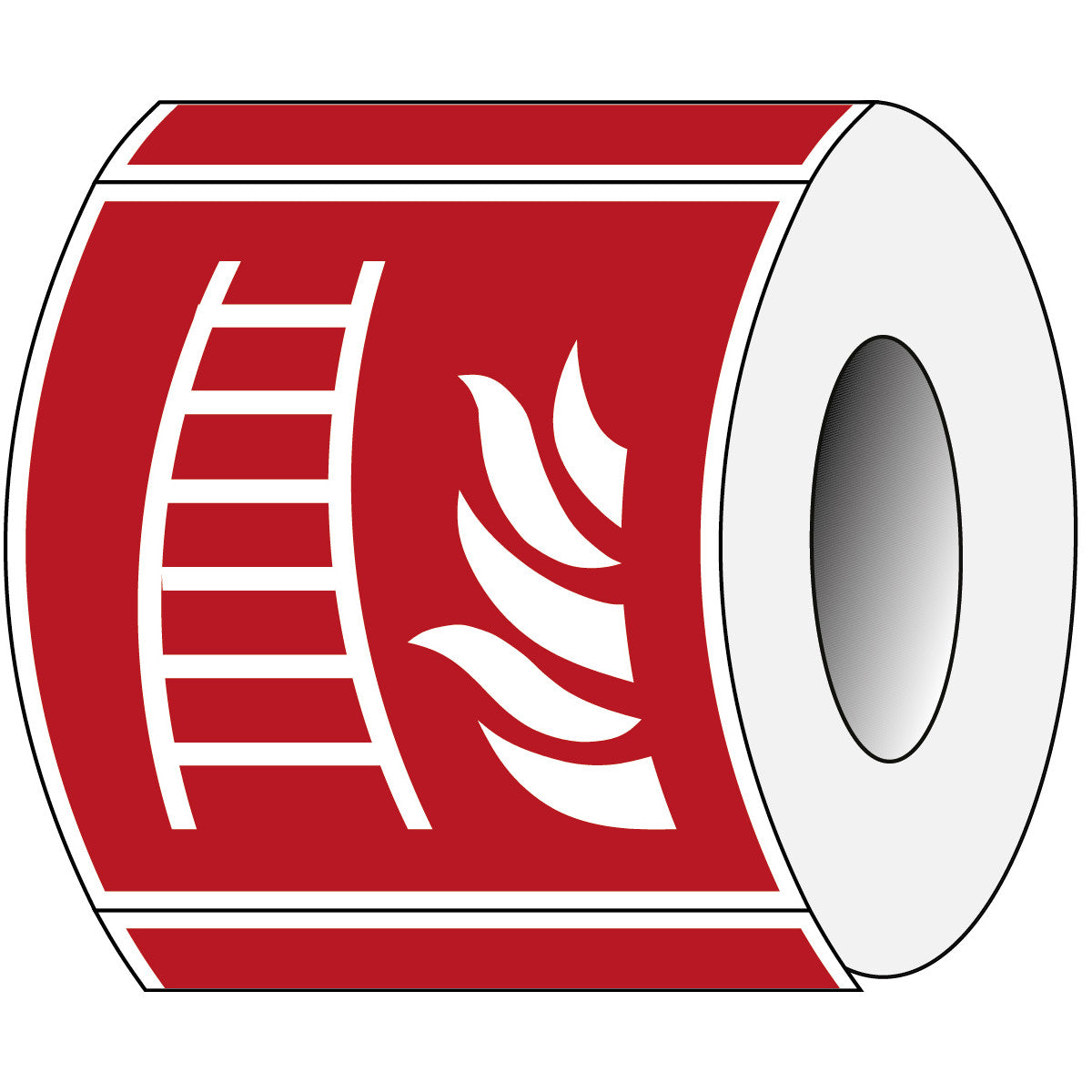 Signalisation de sécurité ISO - échelle de protection incendie