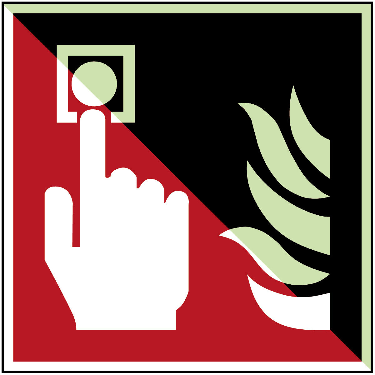 Marquage photoluminescent de protection incendie - détecteur d'incendie, manuel