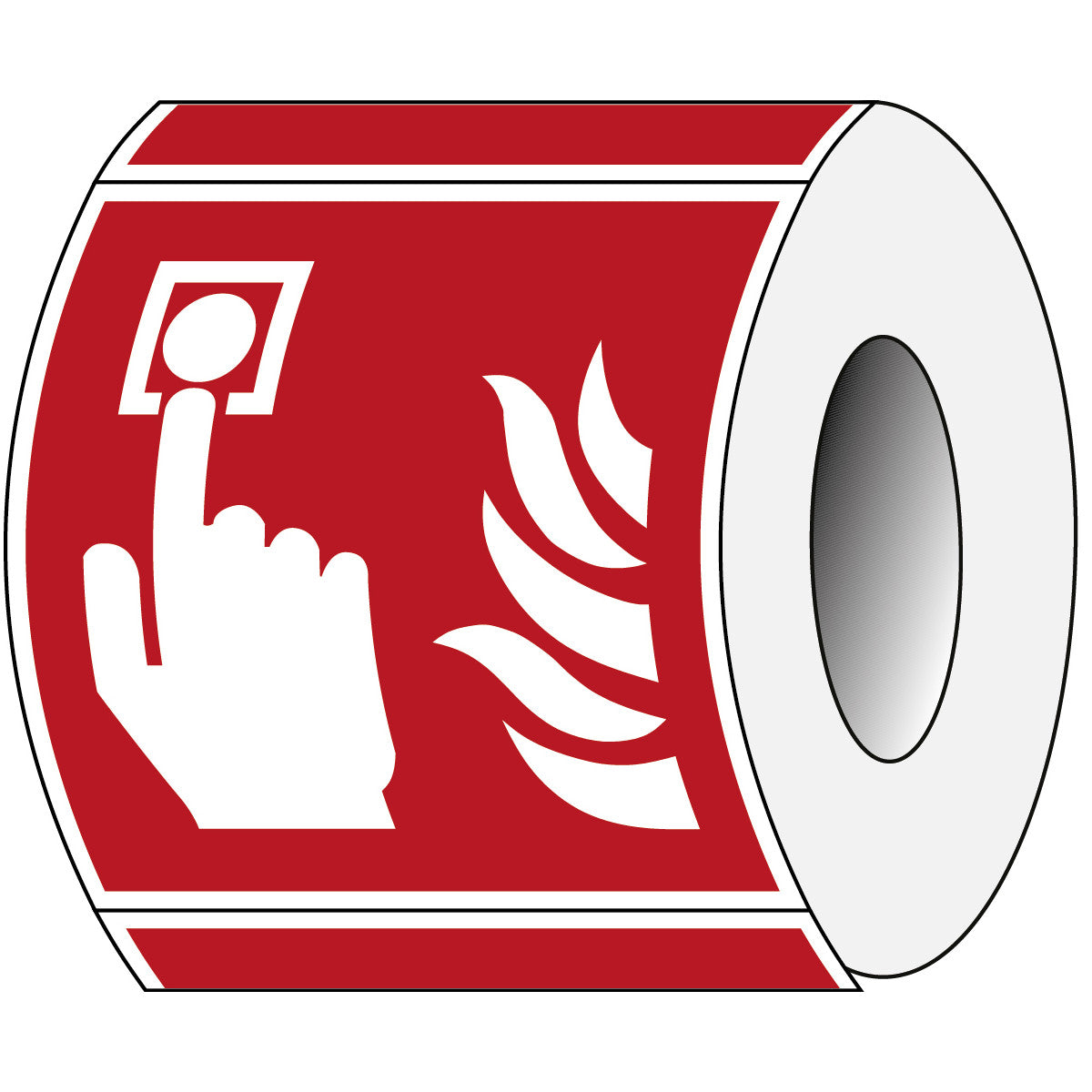 Signalisation de sécurité ISO - alarme incendie