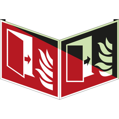 ISO Sicherheitskennzeichnung - Brandschutztür