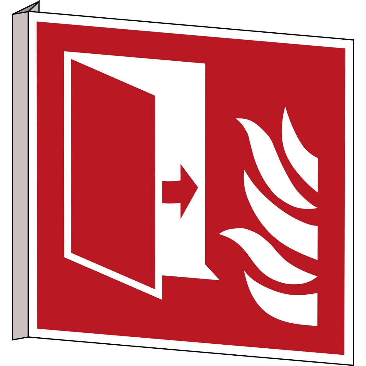 ISO Sicherheitskennzeichnung - Brandschutztür