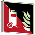 Fahrbarer Feuerlöscher – ISO 7010