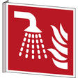 Wassernebelrohr – ISO 7010