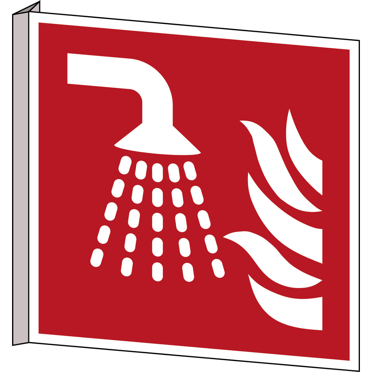 Wassernebelrohr – ISO 7010