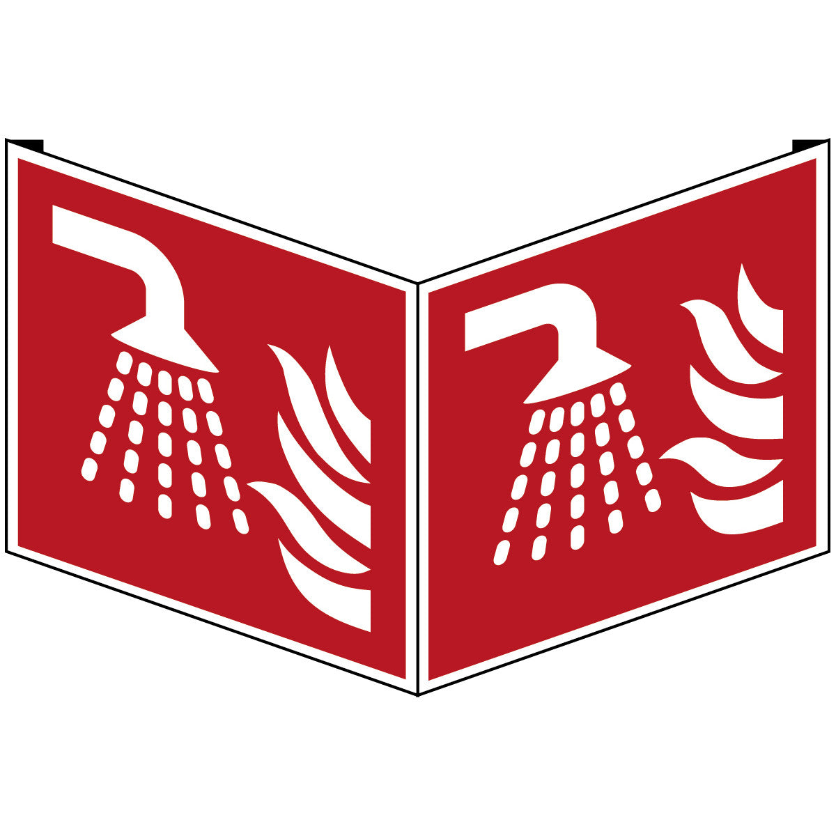 Wassernebelrohr – ISO 7010