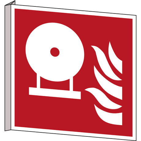 Fest eingebaute Feuerlösch-Flasche – ISO 7010