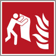 Feuerlöschdecke – Sicherheitsschild – ISO 7010