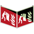 Feuerlöschdecke – Sicherheitsschild – ISO 7010
