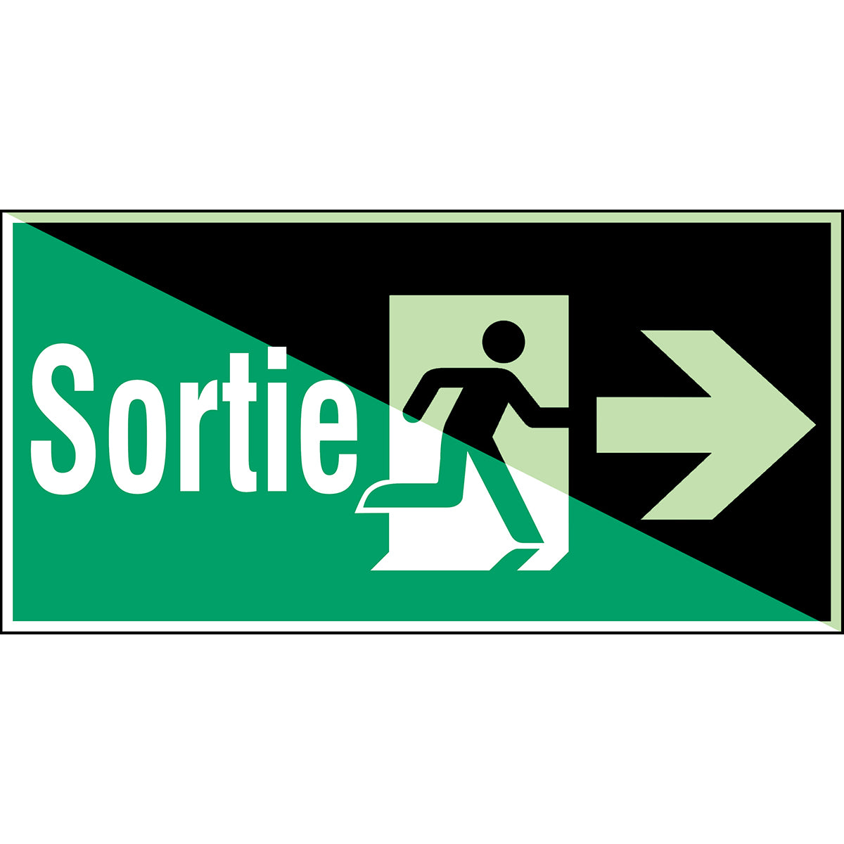Photoluminescent safety signs
