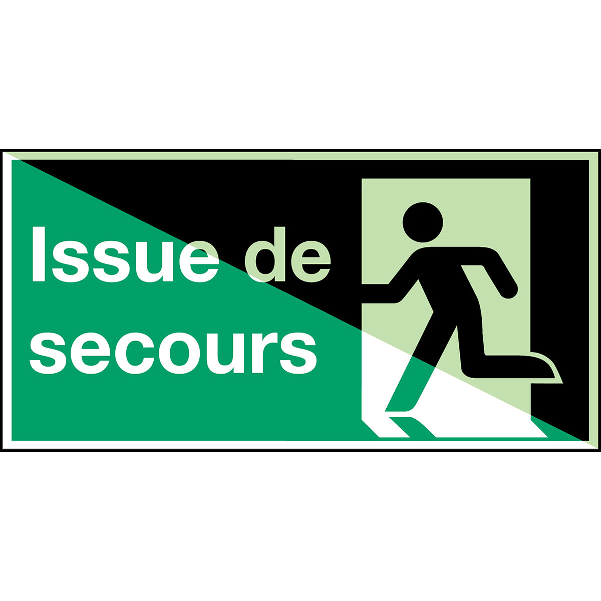 Photoluminescent safety signs