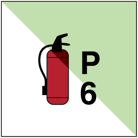 Tragbarer Feuerlöscher P6 – IMO
