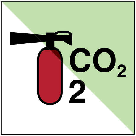 Tragbarer Feuerlöscher CO2/2 – IMO