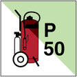 Feuerlöscher auf Rädern P50 – IMO