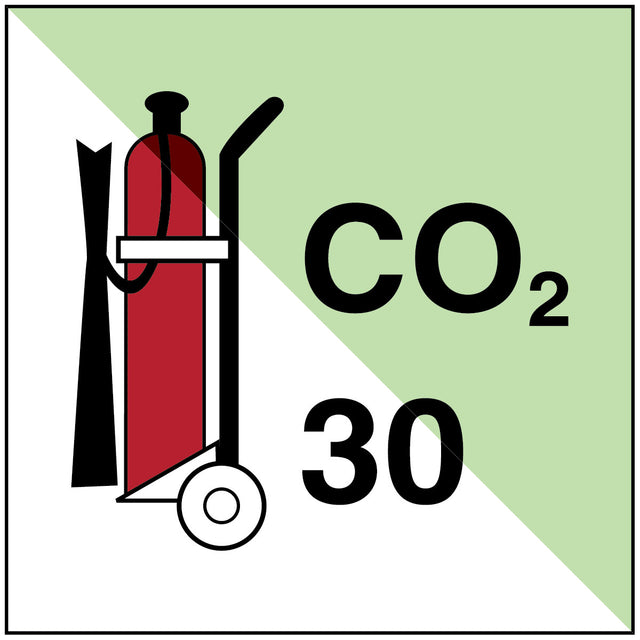 Feuerlöscher auf Rädern CO2/30 – IMO