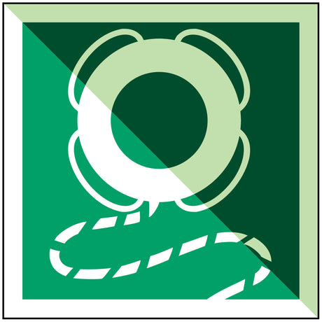 Rettungsring mit Leine – IMO