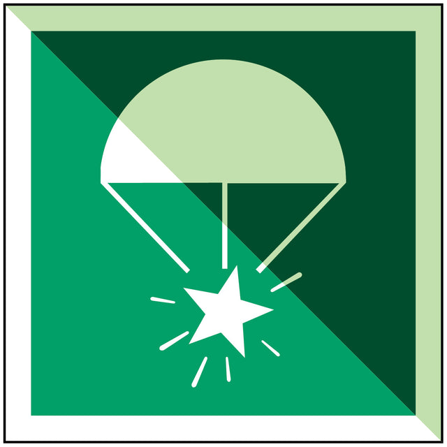 Fallschirm-Signalrakete – IMO