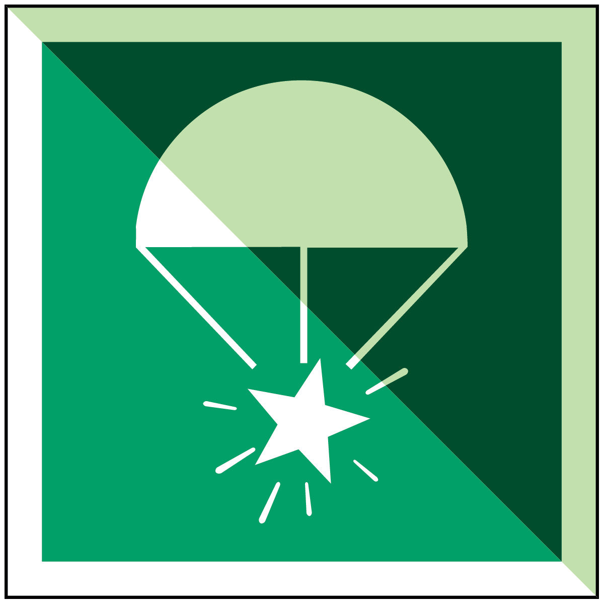 Fallschirm-Signalrakete – IMO