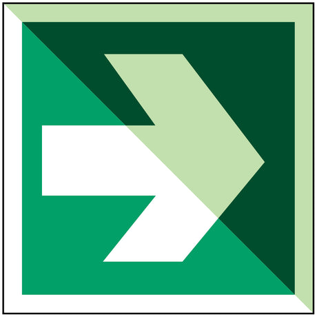 Richtungspfeil 90° – IMO