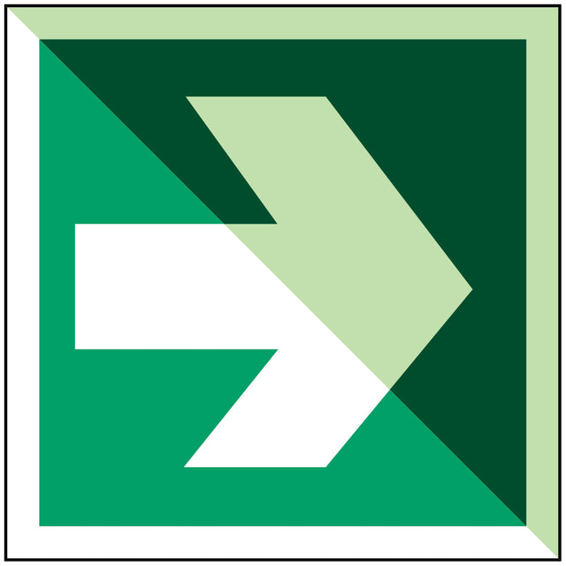 Richtungspfeil 90° – IMO