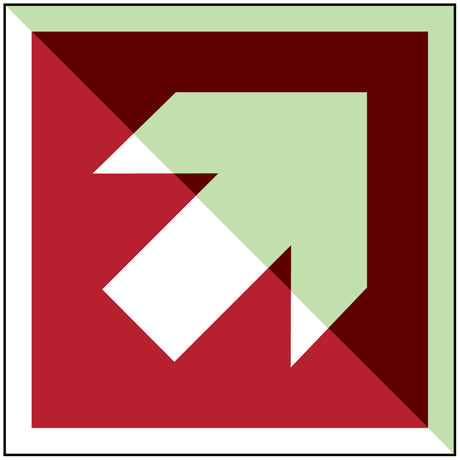 Richtungspfeil 45° – IMO