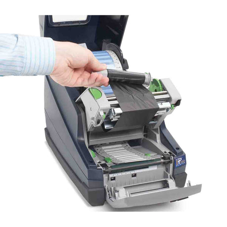 Blaues Farbband der 4500 Serie für Thermotransferdrucker – Eignet sich für Brady IP Drucker
