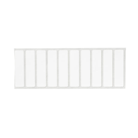 Nachhaltige Polyesteretiketten matt weiß für J7300 Drucker - 12,70 x 50,80 mm