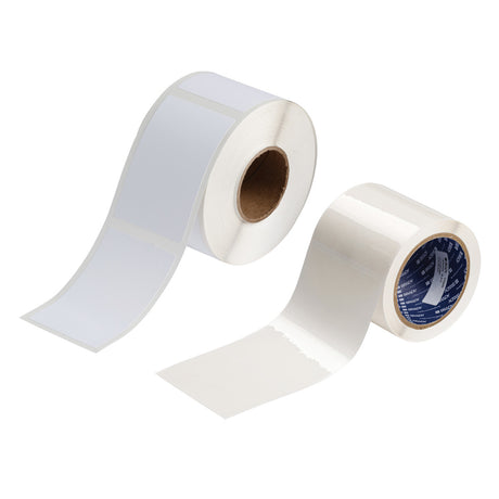 Set mit Vinyletikett und Schutzlaminat für J2000 Drucker - 85,09 x 55,12 mm