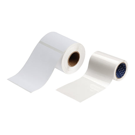 Set mit Vinyletikett und Schutzlaminat für J2000 Drucker - 154,94 x 104,90 mm