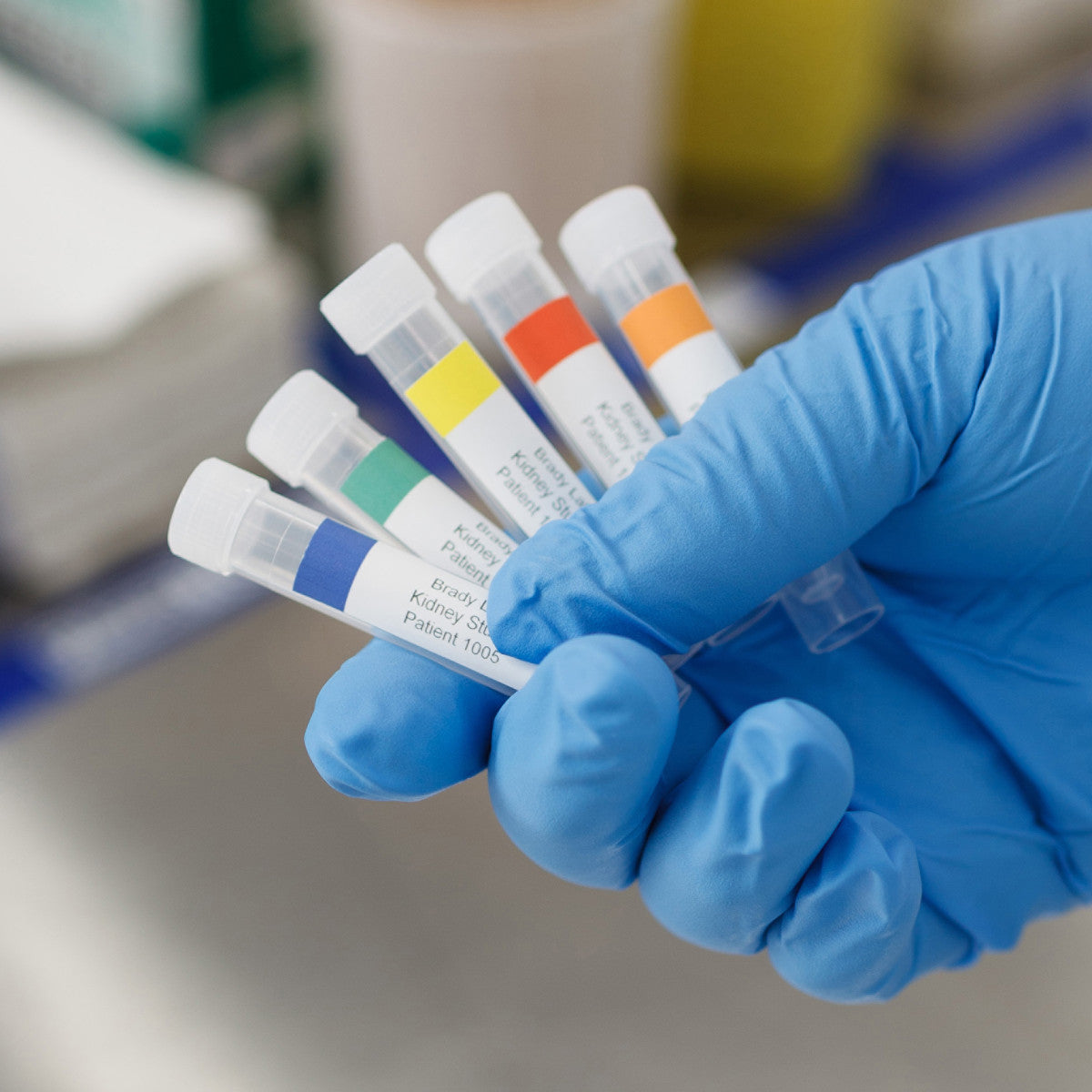 Chemiebeständige Polypropylen-Etiketten für BradyJet™ J7300 Farbetikettendrucker