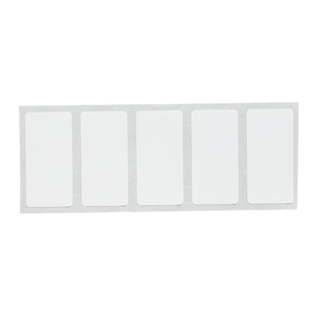 Nachhaltige Polyesteretiketten matt weiß für J4000 Drucker - 19,05 mm x 38,10 mm