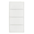 Vordimensionierte Papieretiketten für den J4000 Drucker - 25,40 mm x 50,80 mm