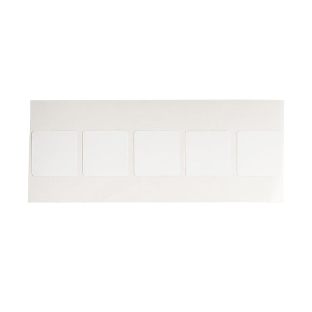 BradyJet J4000 vorgestanzte Vinyletiketten - 25,40 mm x 25,40 mm