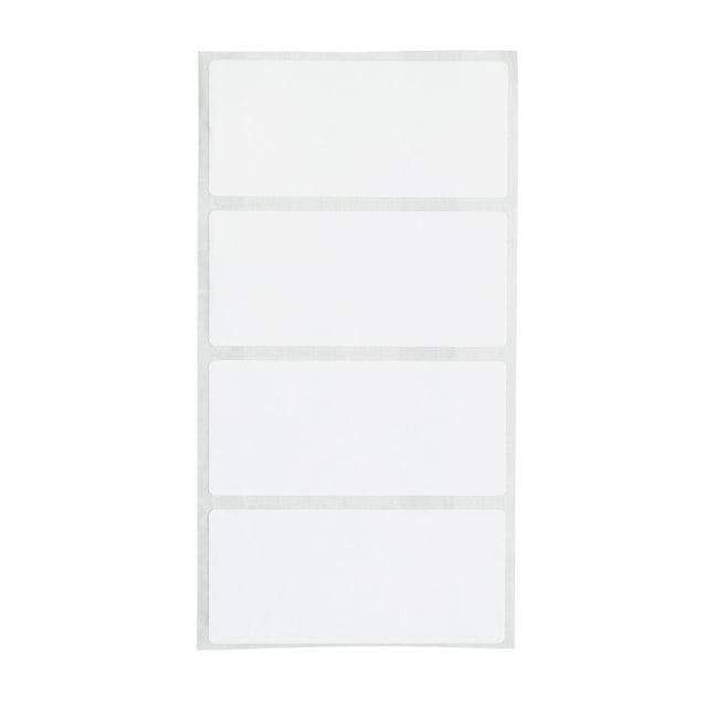 Nachhaltige Polyesteretiketten matt weiß für J4000 Drucker - 31,75 mm x 69,58 mm