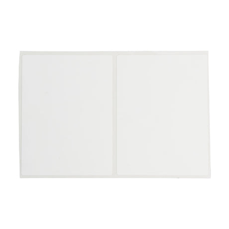 Nachhaltige Polyesteretiketten matt weiß für J4000 Drucker - 76,20 x 101,60 mm