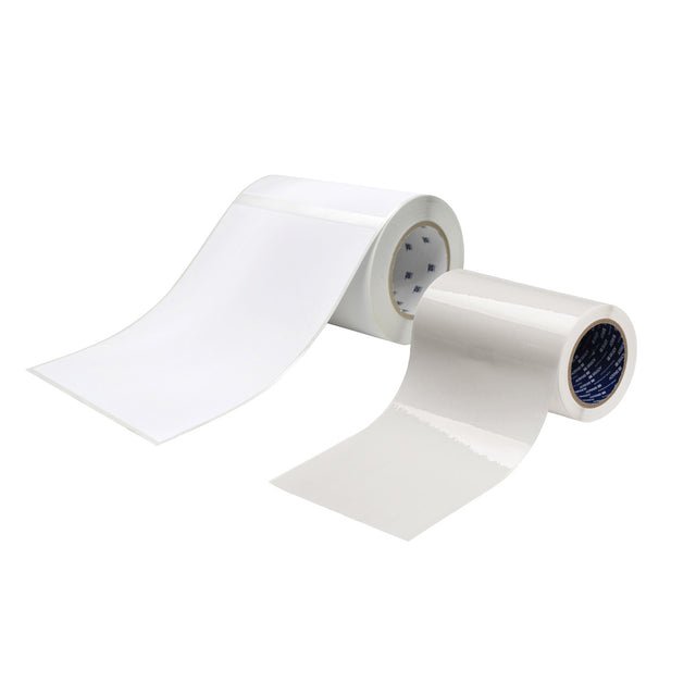 Set mit Vinyletikett und Schutzlaminat für J4000 J5000 Drucker - 254,00 x 177,80 mm