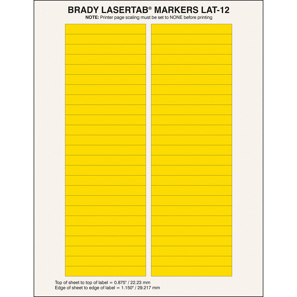 LaserTab Etiketten für Laserdrucker