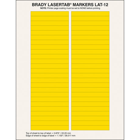 LaserTab Etiketten für Laserdrucker