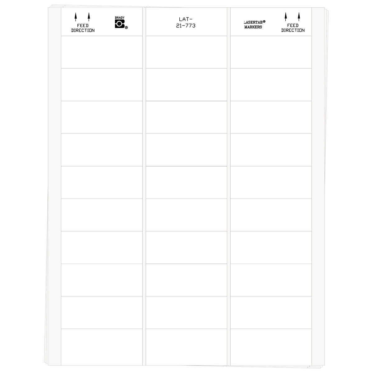 LaserTab Etiketten für Laserdrucker