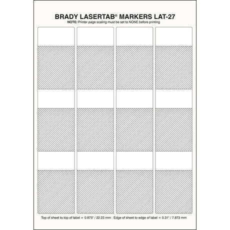 LaserTab Etiketten für Laserdrucker