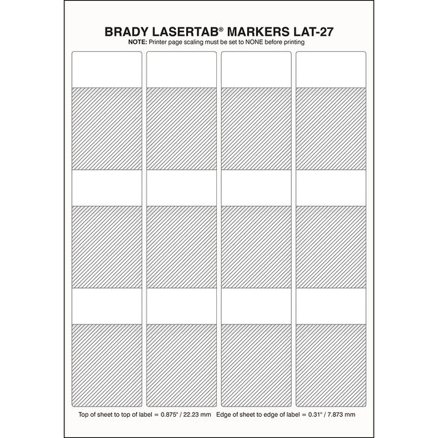 LaserTab Etiketten für Laserdrucker