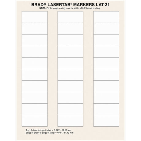 LaserTab Etiketten für Laserdrucker