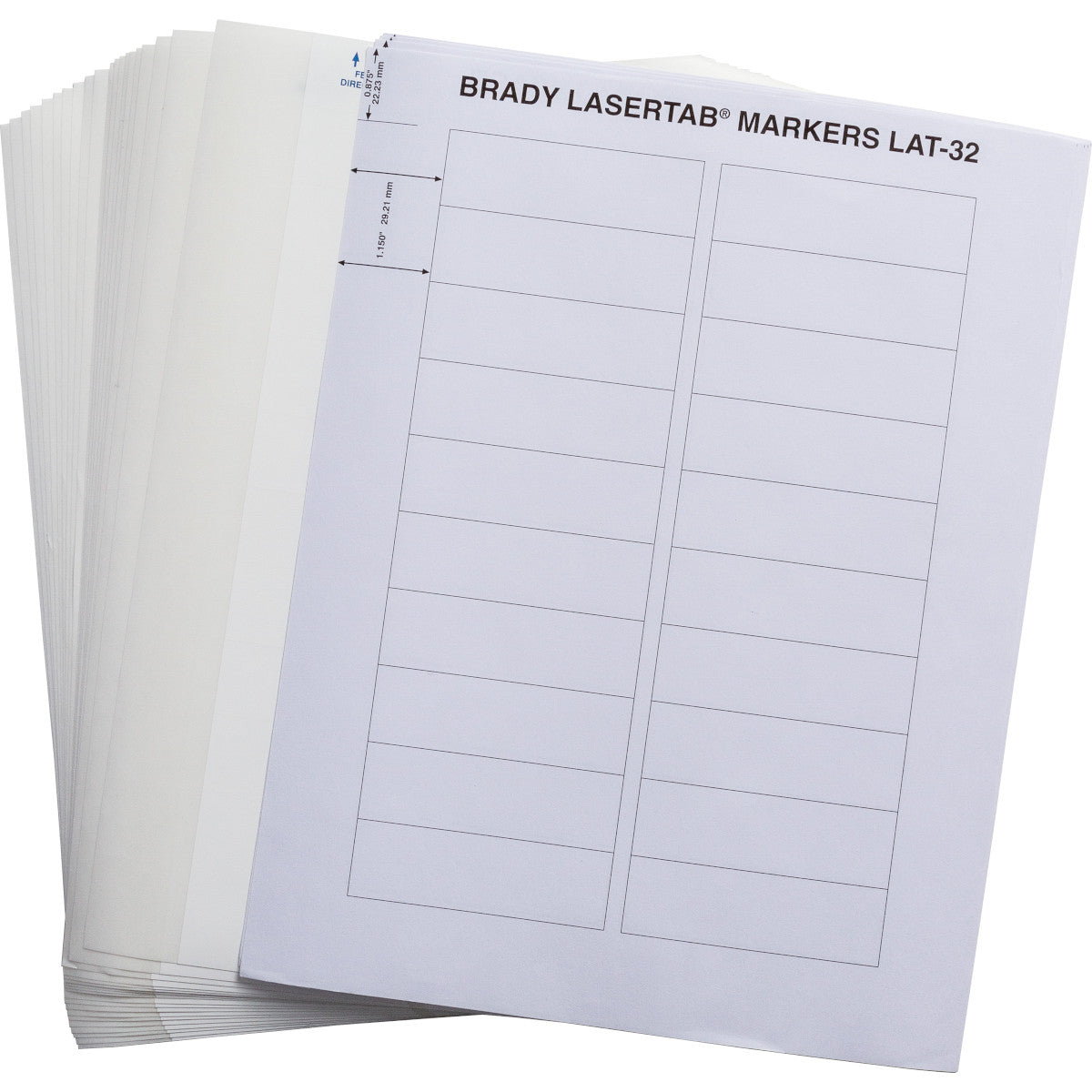 LaserTab Etiketten für Laserdrucker