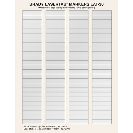 LaserTab Etiketten für Laserdrucker