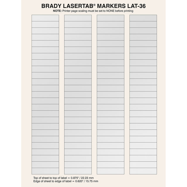 LaserTab Etiketten für Laserdrucker