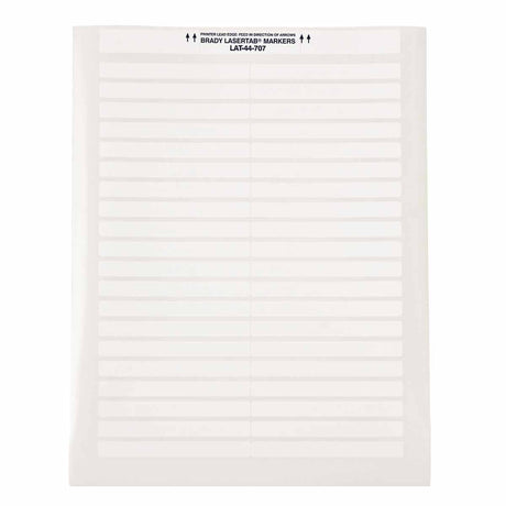 LaserTab Blockmarkierer für Laserdrucker