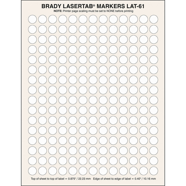 LaserTab Etiketten für Laserdrucker